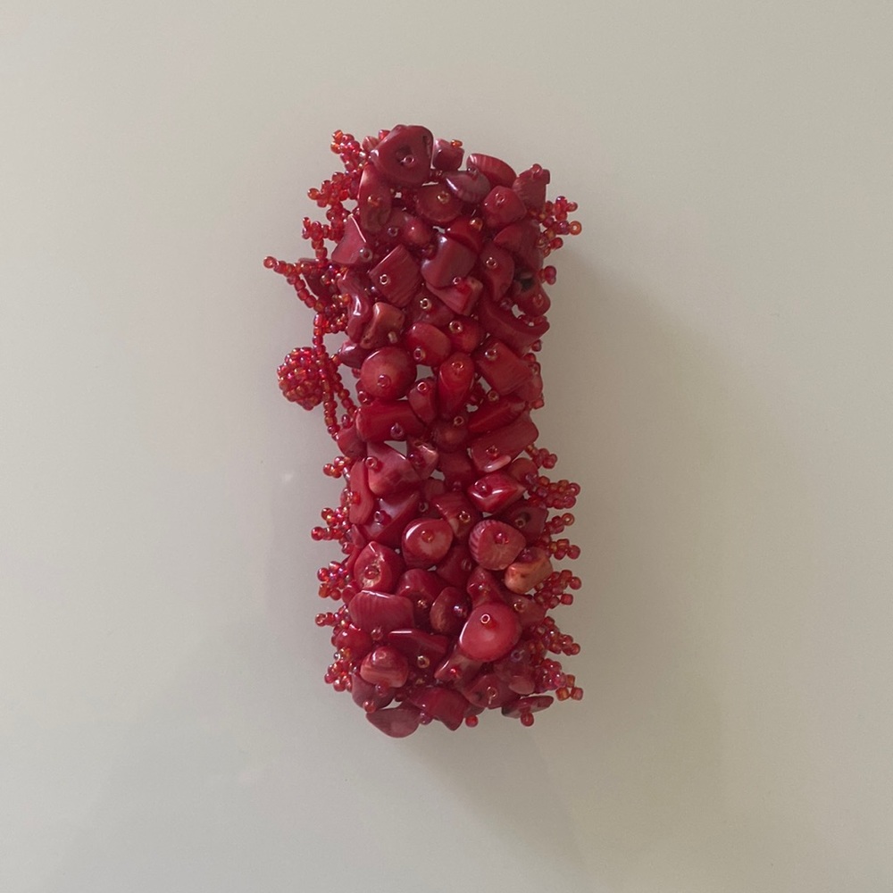 Stone beaded bracelet